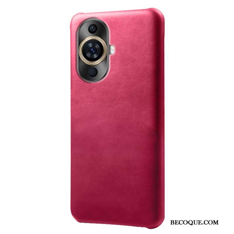 Coque Huawei Nova 11 Pro Effet Cuir