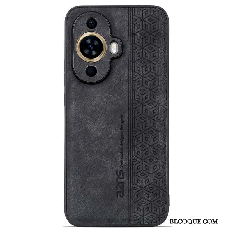 Coque Huawei Nova 11 Pro Effet Cuir AZNS