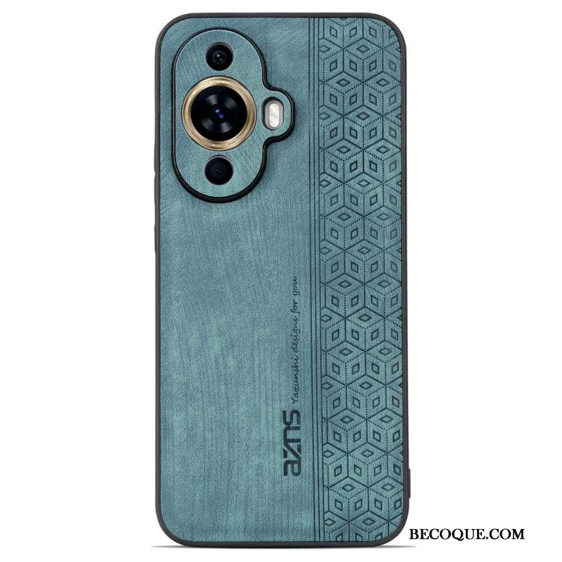 Coque Huawei Nova 11 Pro Effet Cuir AZNS