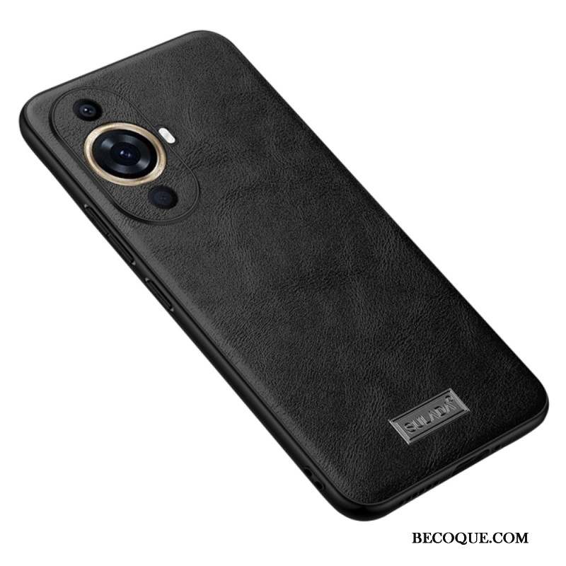 Coque Huawei Nova 11 Pro Simili Cuir SULADA