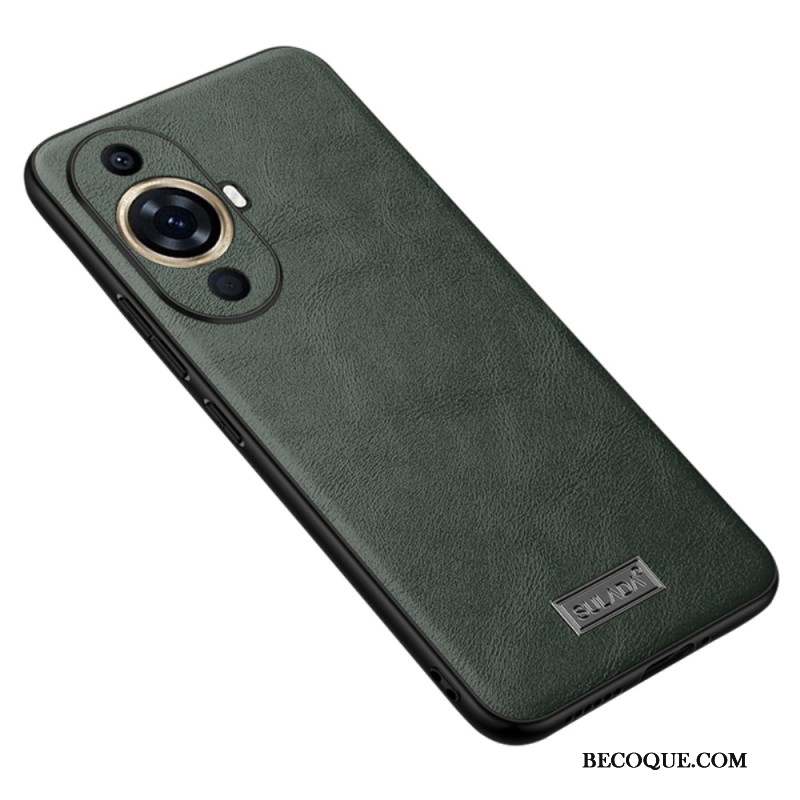 Coque Huawei Nova 11 Pro Simili Cuir SULADA