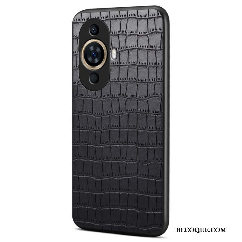 Coque Huawei Nova 12S Effet Crocodile