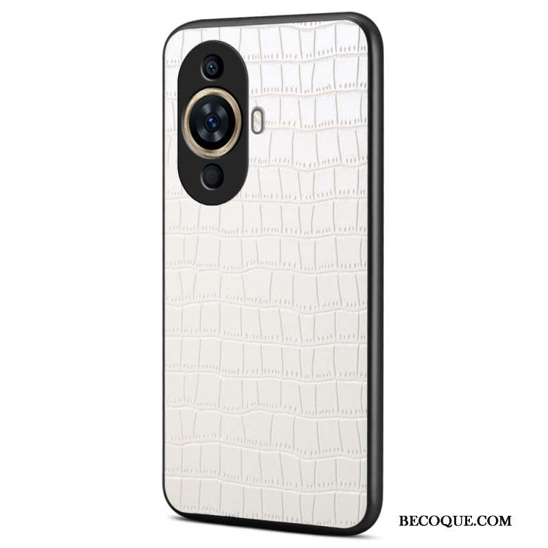 Coque Huawei Nova 12S Effet Crocodile