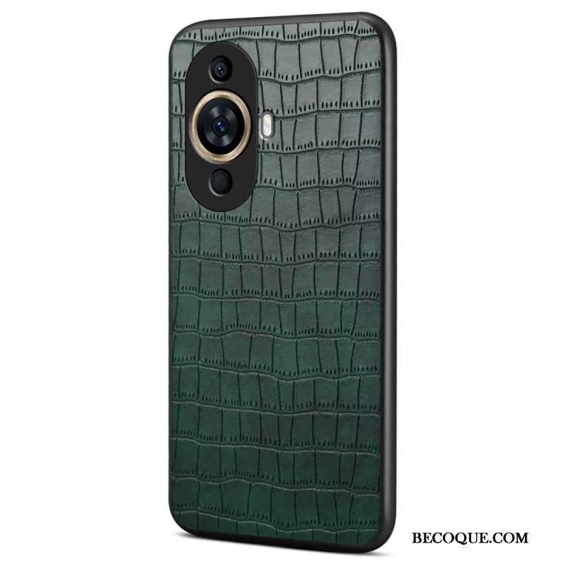 Coque Huawei Nova 12S Effet Crocodile