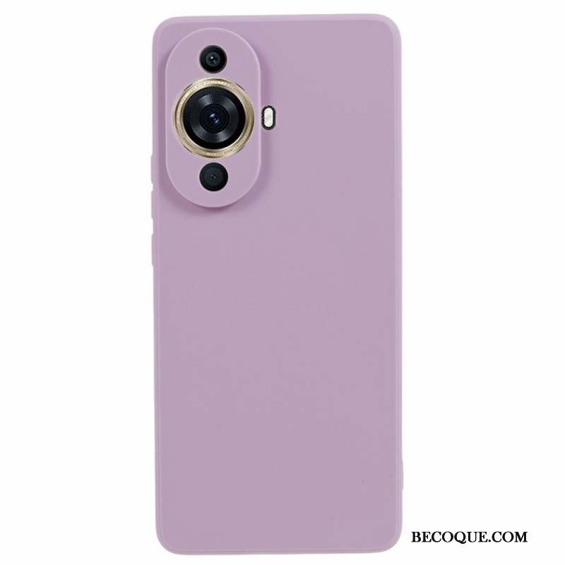 Coque Huawei Nova 12S Silicone Bord Droit