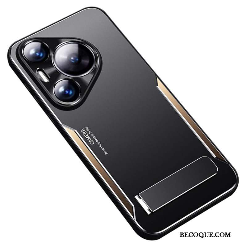 Coque Huawei Pura 70 Effet Métal Support