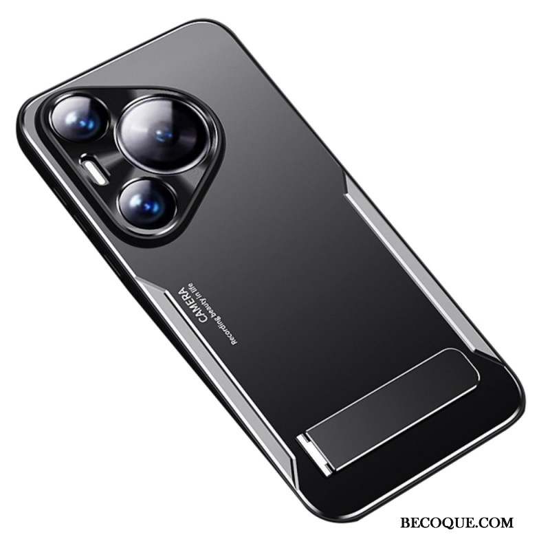 Coque Huawei Pura 70 Pro Effet Métal Support