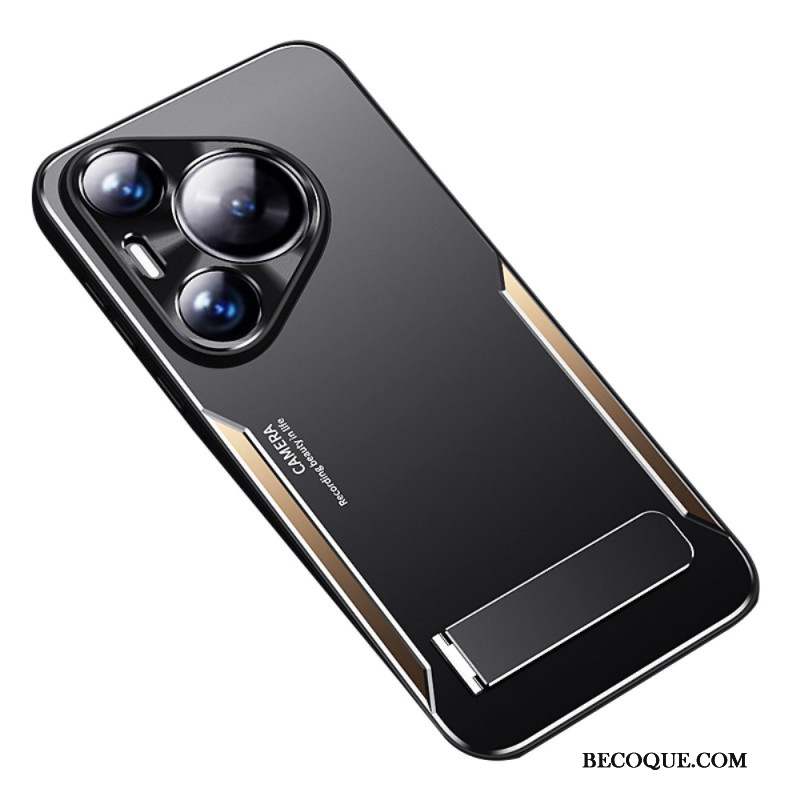 Coque Huawei Pura 70 Pro Effet Métal Support