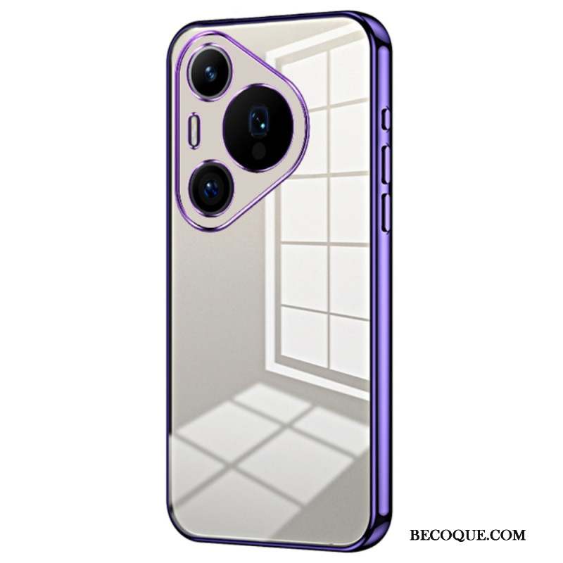 Coque Huawei Pura 70 Pro Rébords Style Métal