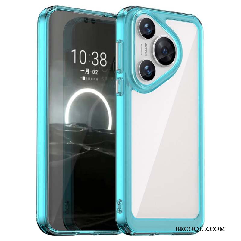 Coque Huawei Pura 70 Rebords Colorés