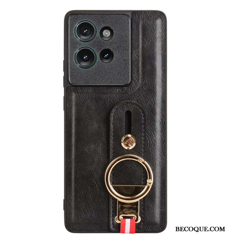 Coque Motorola Edge 50 Sangle et Ouvre-Bouteille