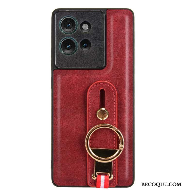 Coque Motorola Edge 50 Sangle et Ouvre-Bouteille