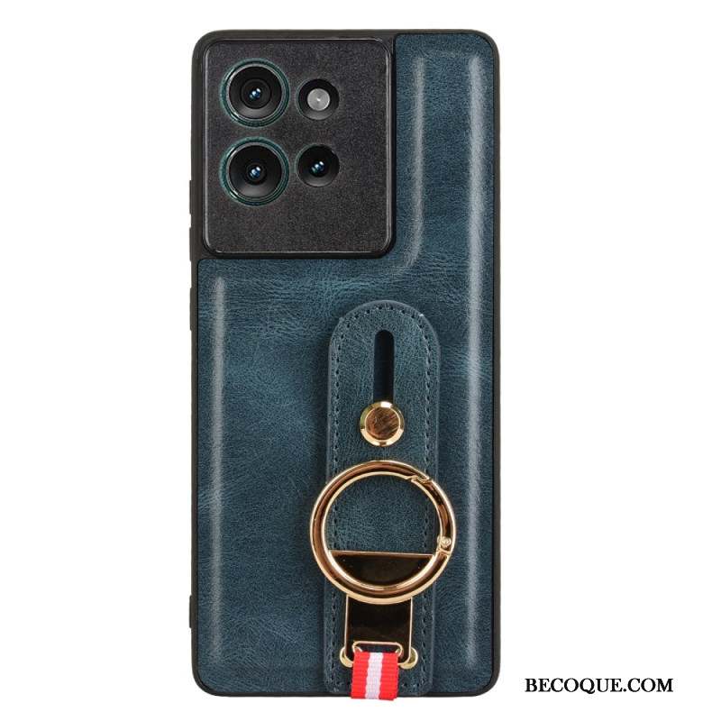 Coque Motorola Edge 50 Sangle et Ouvre-Bouteille