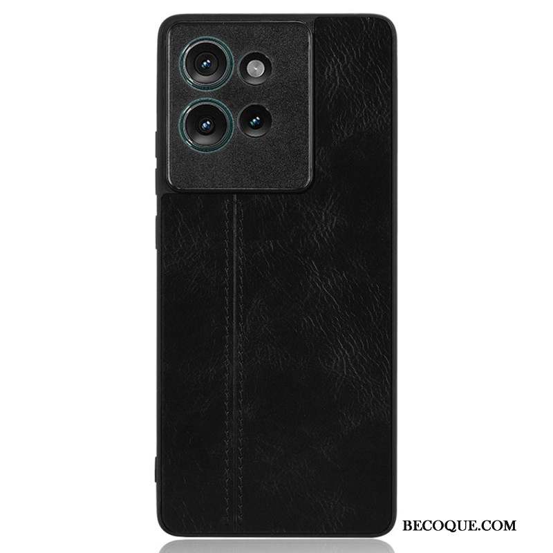 Coque Motorola Edge 50 Style Cuir