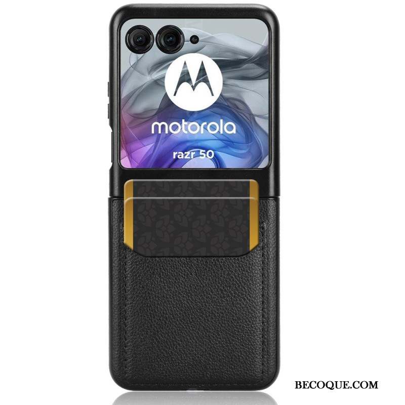 Coque Motorola Razr 50 5G Double Porte-Carte