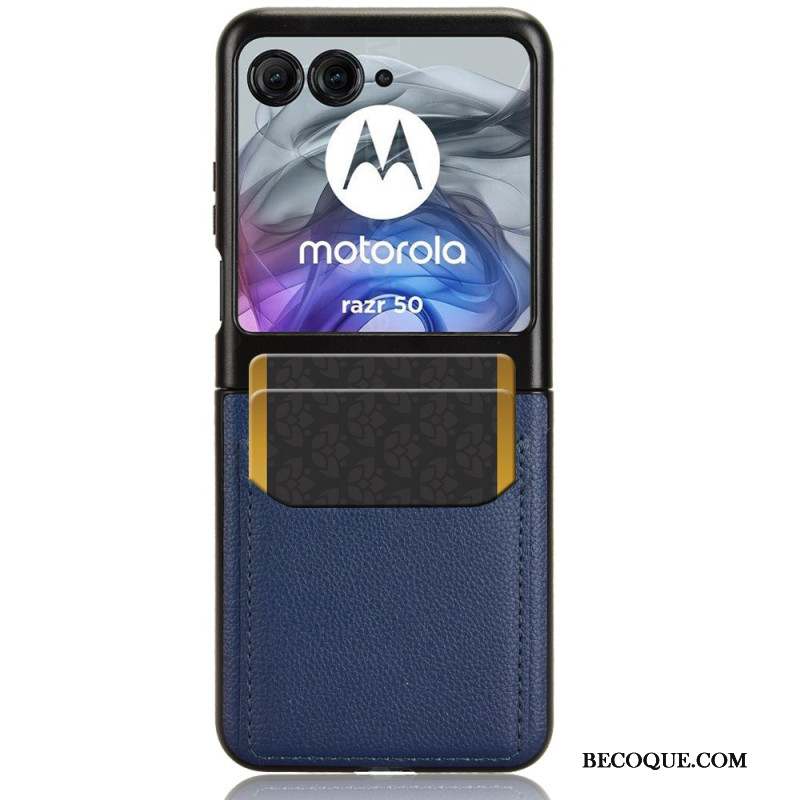 Coque Motorola Razr 50 5G Double Porte-Carte