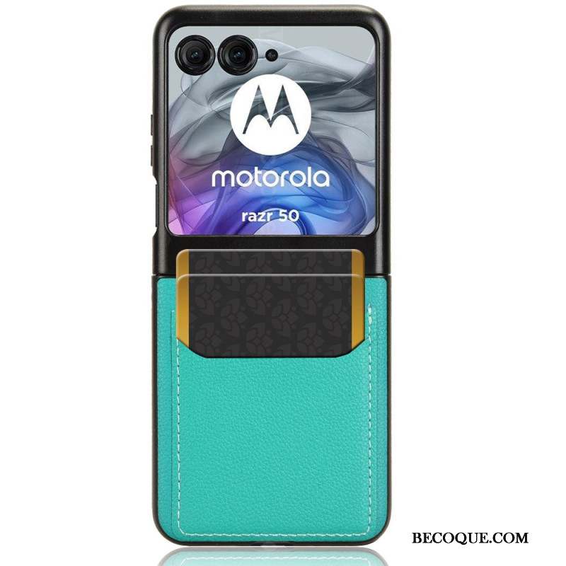 Coque Motorola Razr 50 5G Double Porte-Carte