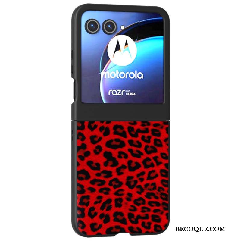 Coque Motorola Razr 50 5G Léopard