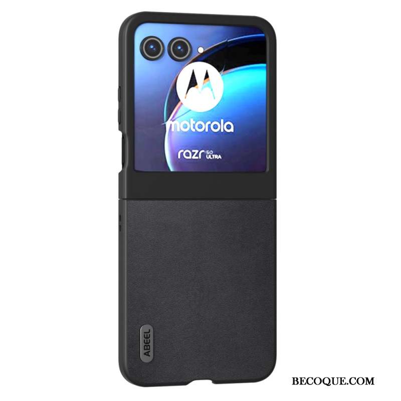 Coque Motorola Razr 50 5G Simili Cuir ABEEL