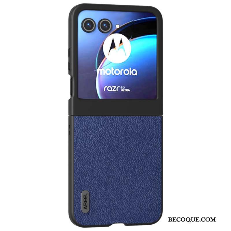 Coque Motorola Razr 50 5G Texture Litchi Antidérapante ABEEL