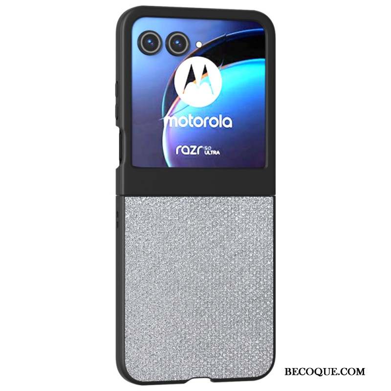 Coque Motorola Razr 50 5G Texture de Strass