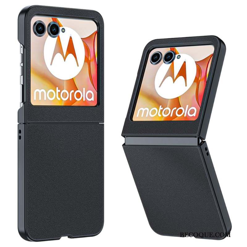 Coque Motorola Razr 50 5G Ultra-Mince Effet Cuir