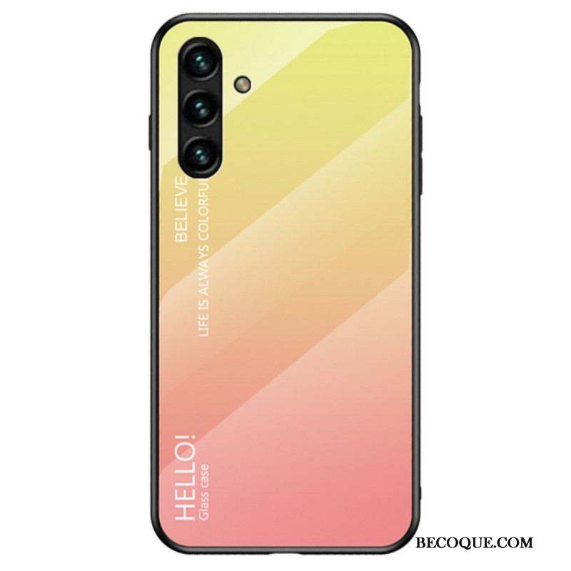 Coque Samsung Galaxy A13 5G / A04s Verre Trempé Hello