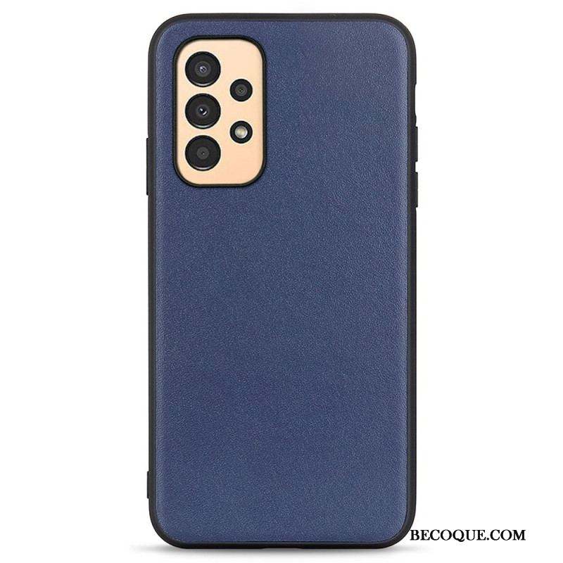 Coque Samsung Galaxy A13 Véritable Cuir