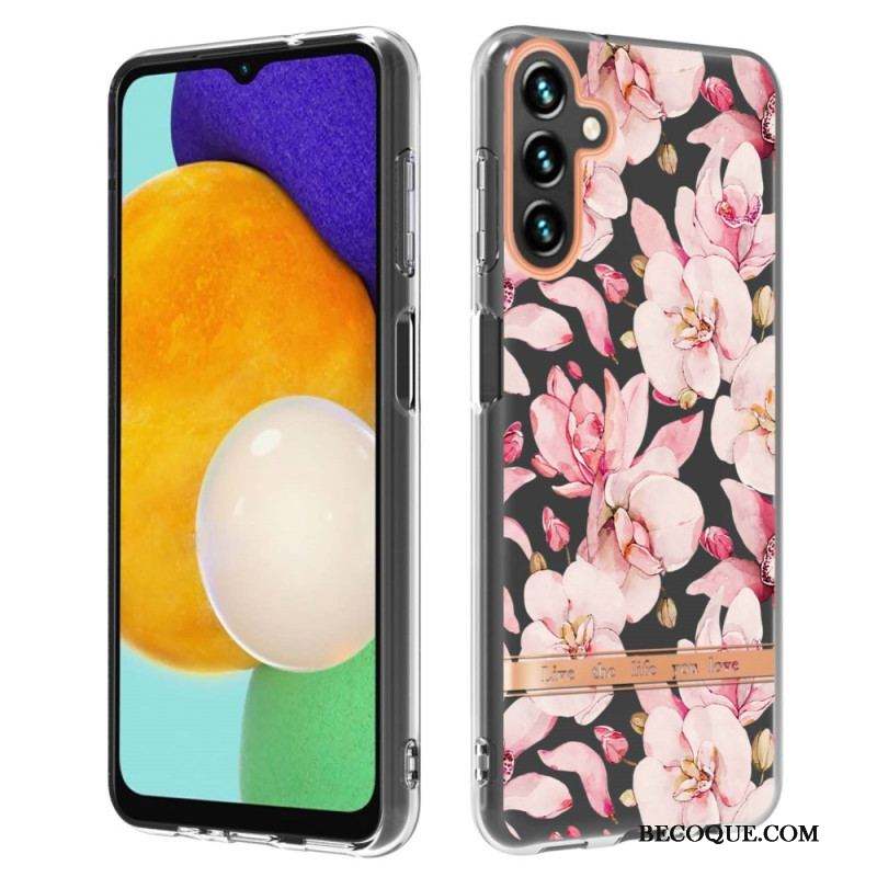 Coque Samsung Galaxy A14 5G / A14 Fleurs Colorées