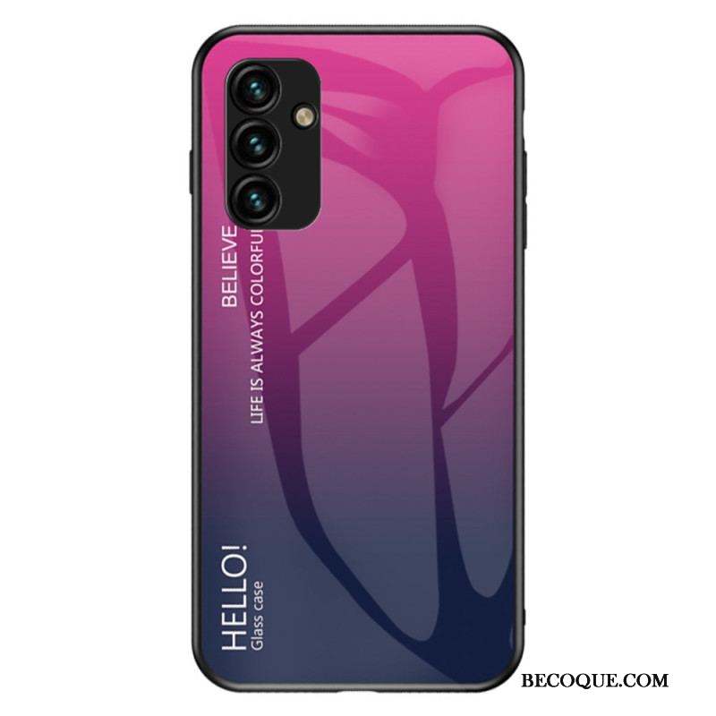 Coque Samsung Galaxy A14 5G / A14 Verre Trempé Hello