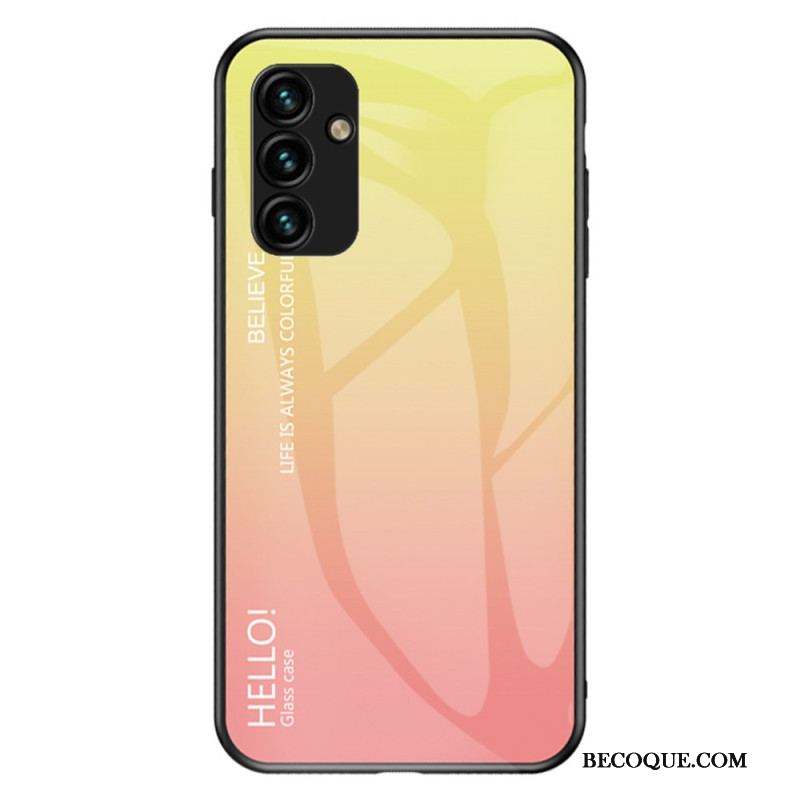 Coque Samsung Galaxy A14 5G / A14 Verre Trempé Hello