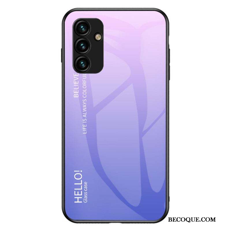 Coque Samsung Galaxy A14 5G / A14 Verre Trempé Hello