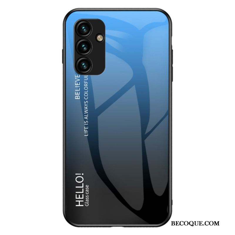 Coque Samsung Galaxy A14 5G / A14 Verre Trempé Hello