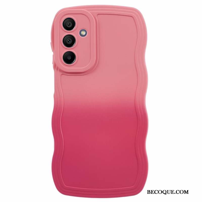 Coque Samsung Galaxy A15 5G / A14 Silicone Ondulée Bicolore