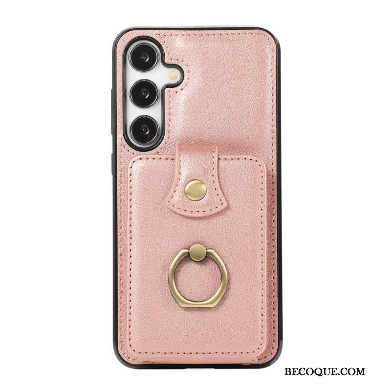 Coque Samsung Galaxy A15 5G / A15 Porte-Cartes et Bandoulière