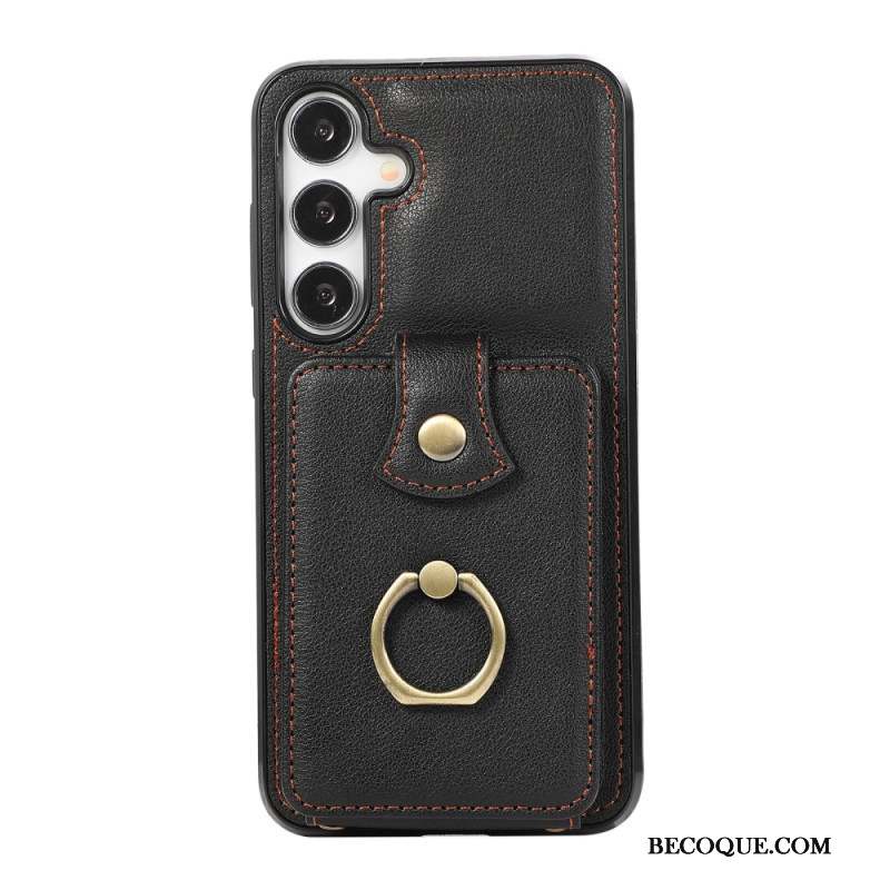 Coque Samsung Galaxy A15 5G / A15 Porte-Cartes et Bandoulière