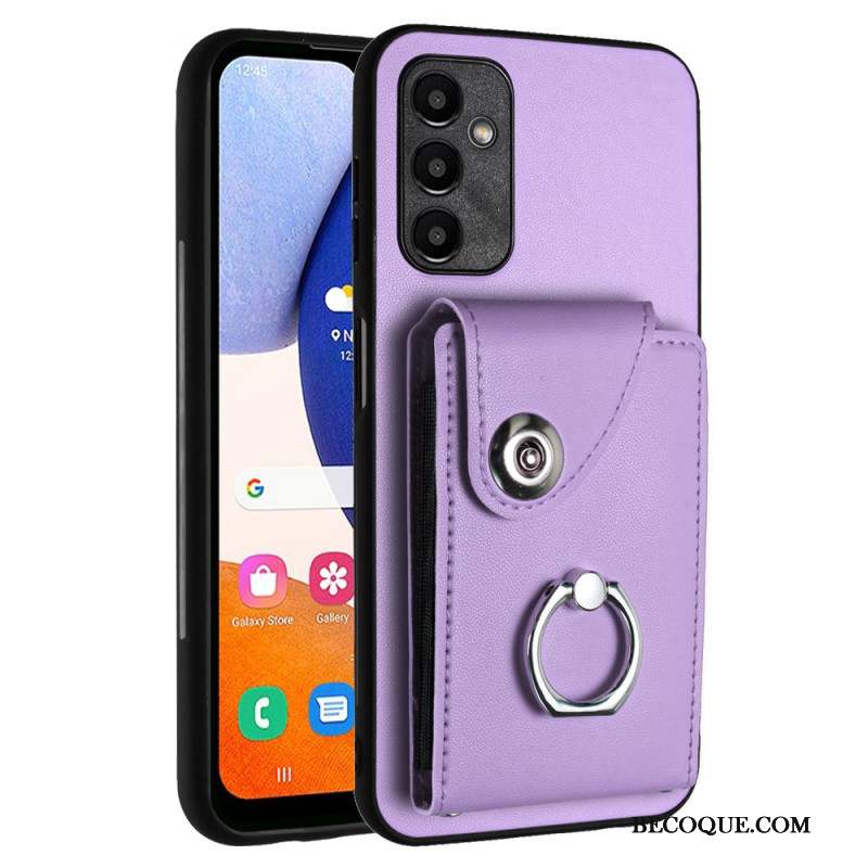 Coque Samsung Galaxy A15 5G Porte-Cartes à Soufflets