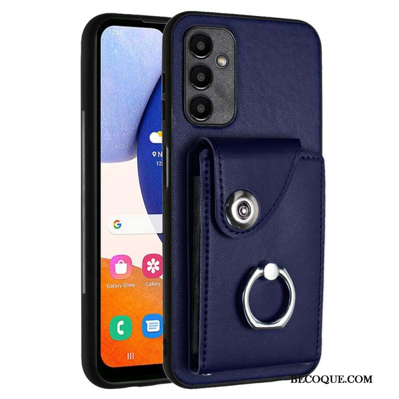 Coque Samsung Galaxy A15 5G Porte-Cartes à Soufflets