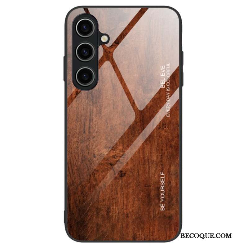 Coque Samsung Galaxy A15 5G Verre Trempé Design Bois