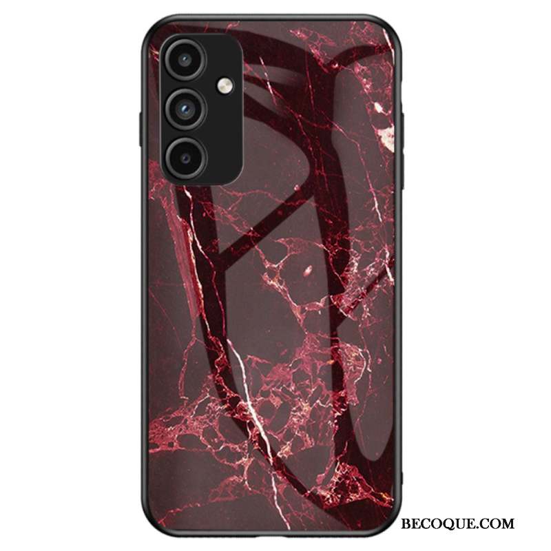 Coque Samsung Galaxy A15 Verre Trempé Style Marbre