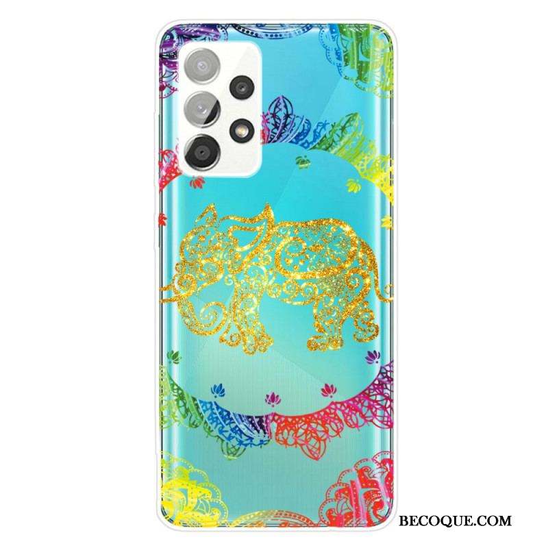 Coque Samsung Galaxy A53 5G Mandala Paillettes