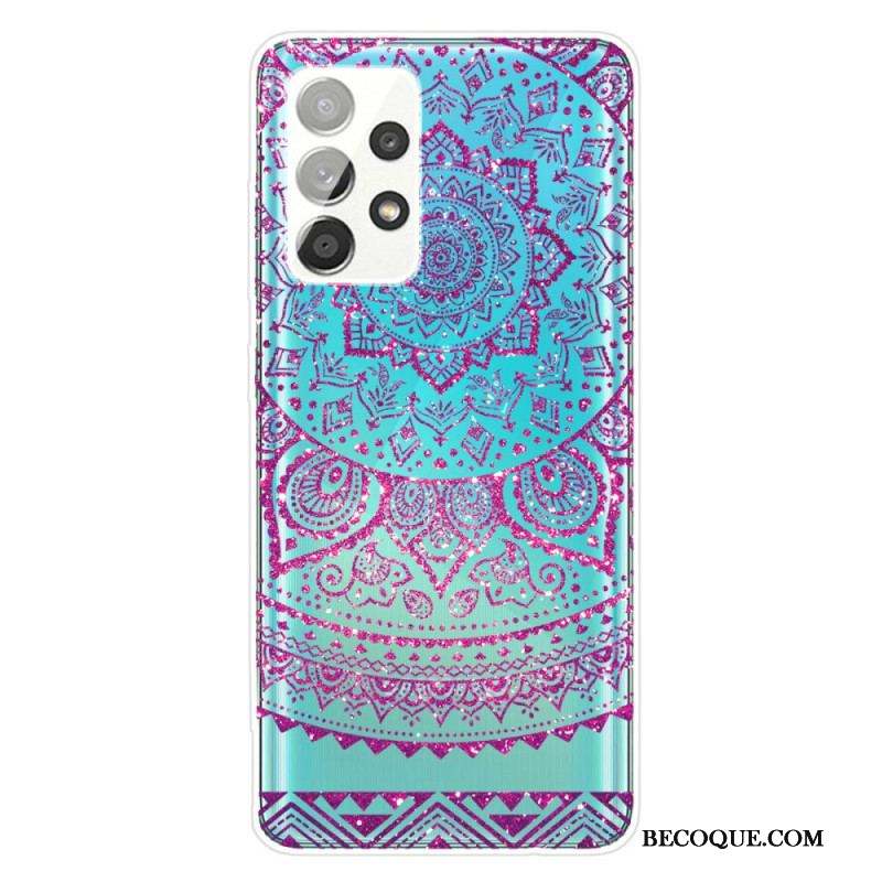 Coque Samsung Galaxy A53 5G Mandala Paillettes