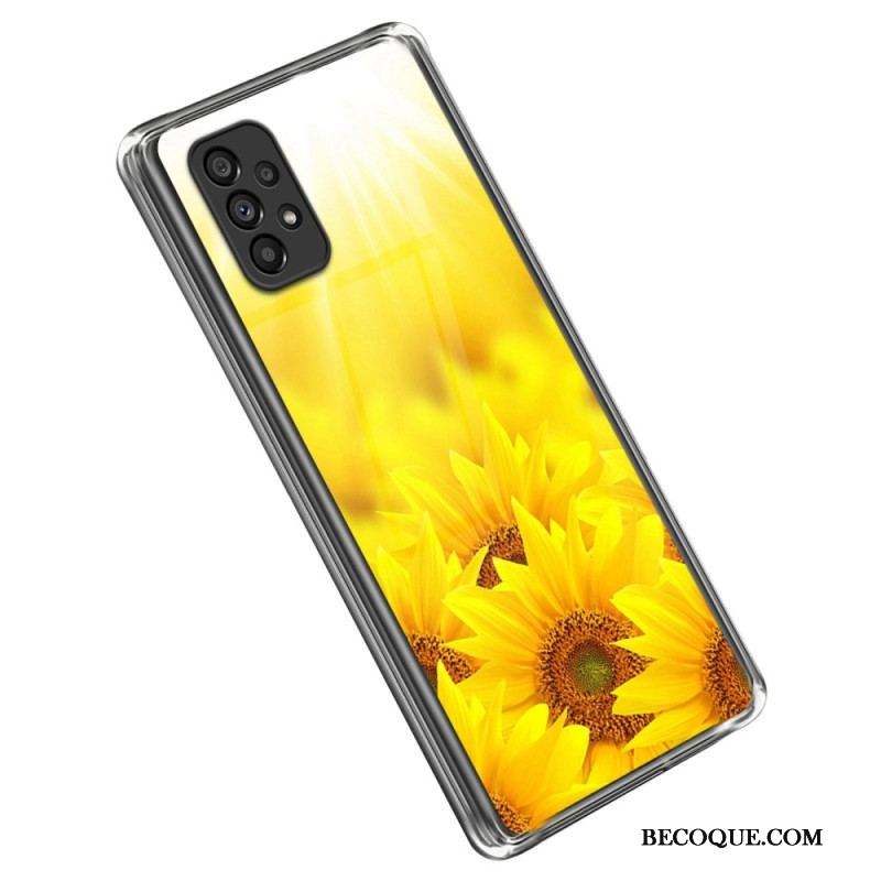 Coque Samsung Galaxy A53 5G Tournesols