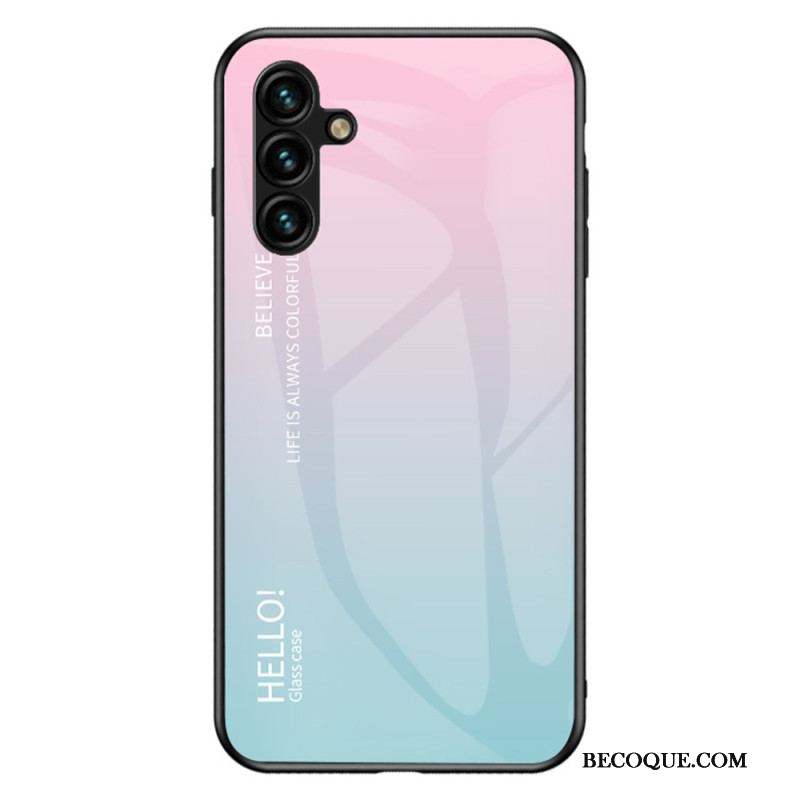 Coque Samsung Galaxy A54 5G Verre Trempé Hello