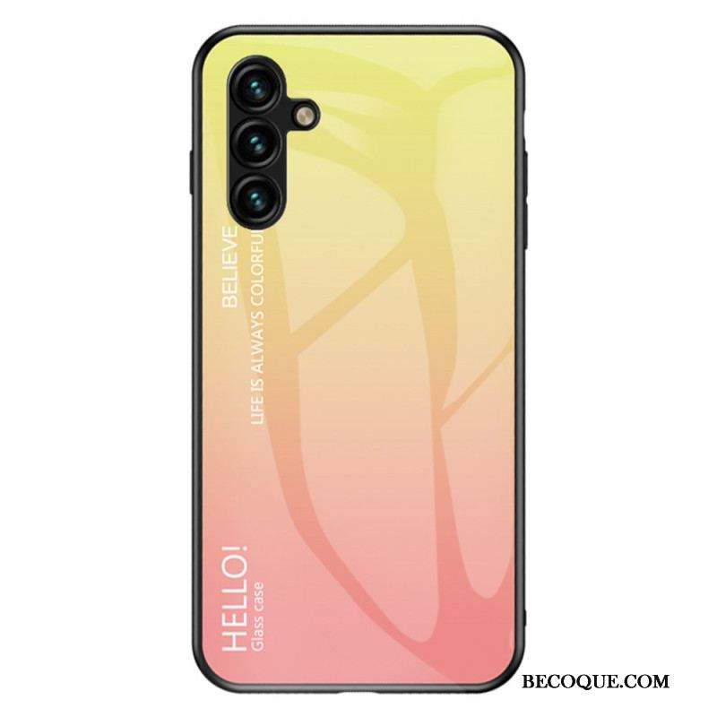 Coque Samsung Galaxy A54 5G Verre Trempé Hello