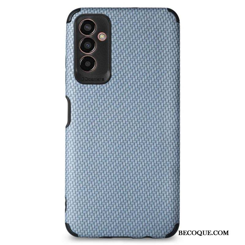 Coque Samsung Galaxy M13 Fibre Carbone Coins Renforcés