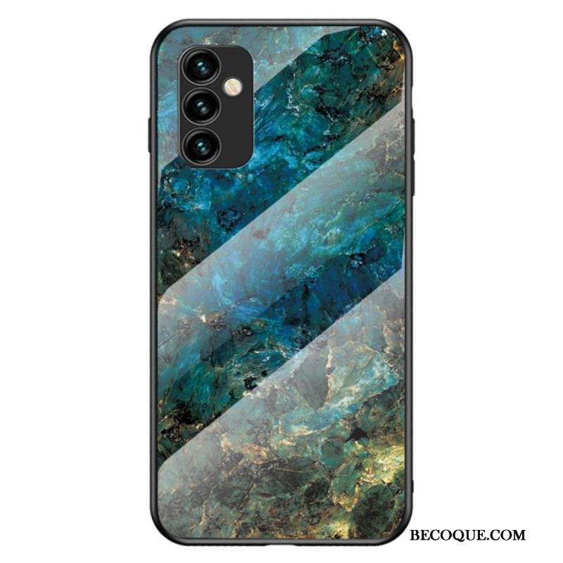 Coque Samsung Galaxy M23 5G Verre Trempé Marble Colors