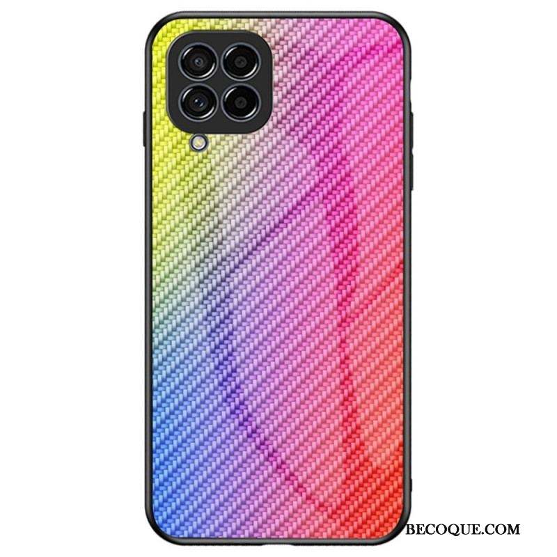 Coque Samsung Galaxy M53 5G Verre Trempé Fibre Carbone