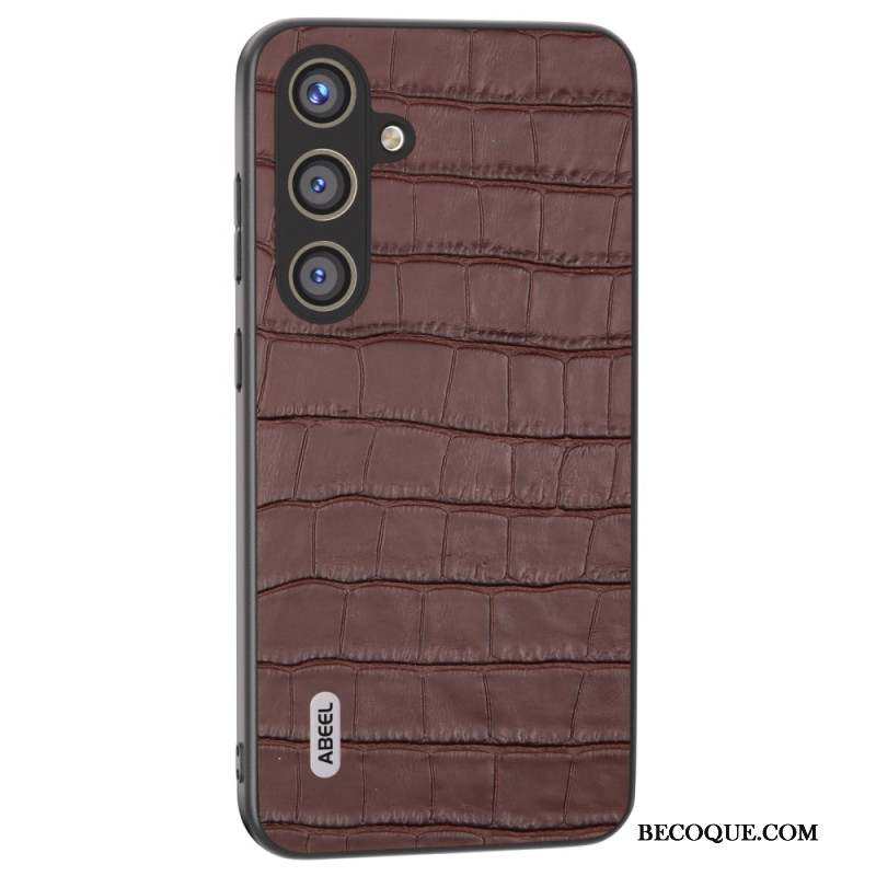 Coque Samsung Galaxy S2 Plus 5G Cuir Véritable ABEEL