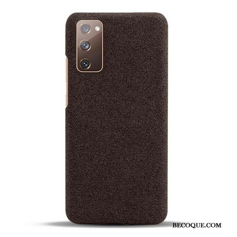 Coque Samsung Galaxy S20 FE Texture Tissu